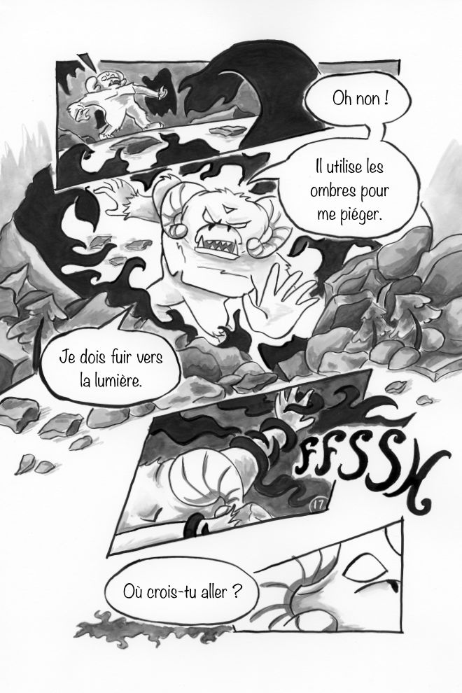 Le guerrier des ombres, page 17