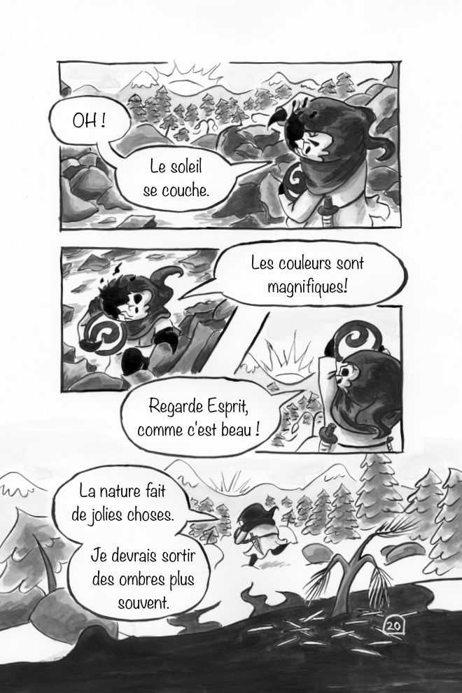 Le guerrier des ombres, page 20