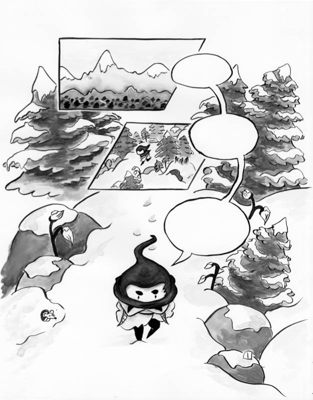 Shadow warrior, page 1, 2021