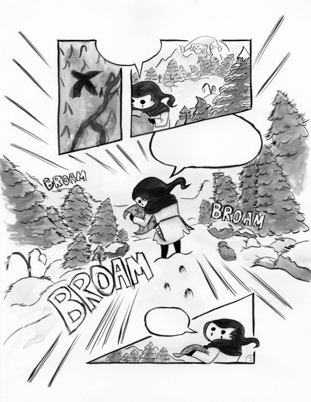 Shadow warrior, page 3, 2021
