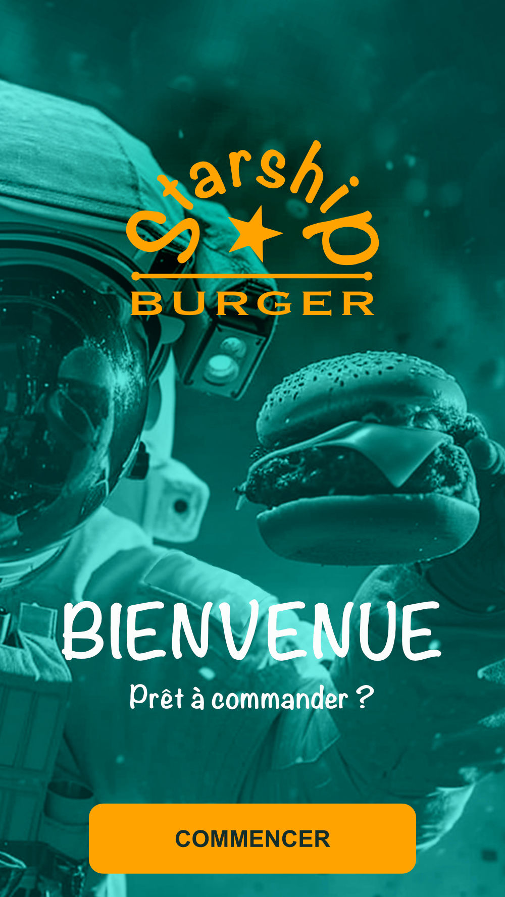 Starship Burger - Home interactive kiosk